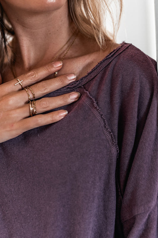 T-shirt Banditas Garett purple