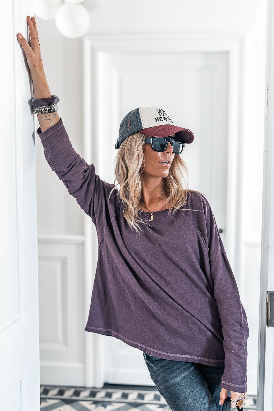 T-shirt Banditas Garett purple