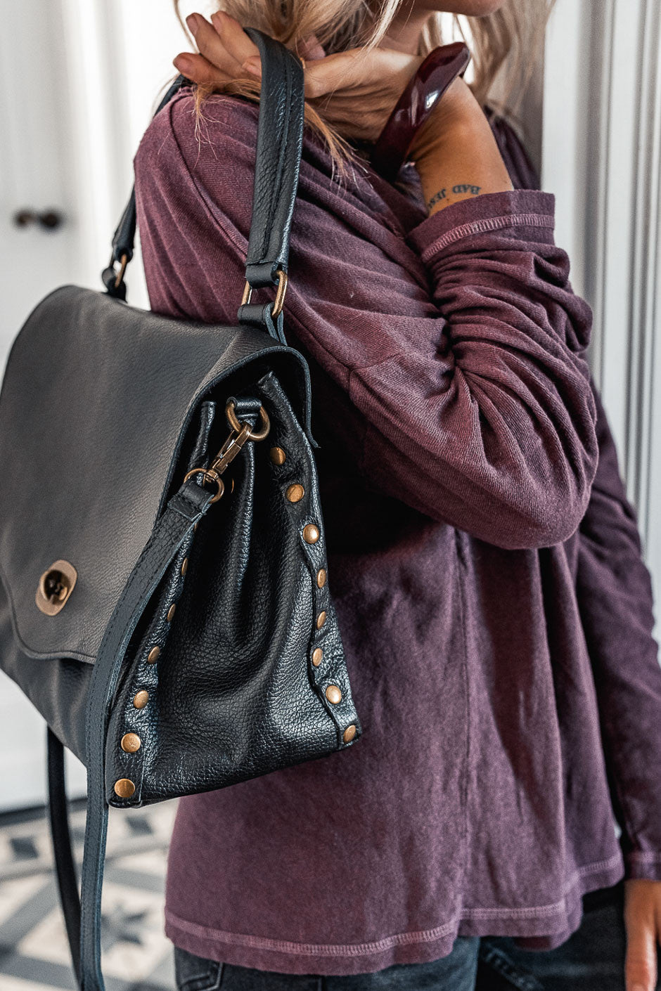 T-shirt Banditas Garett purple