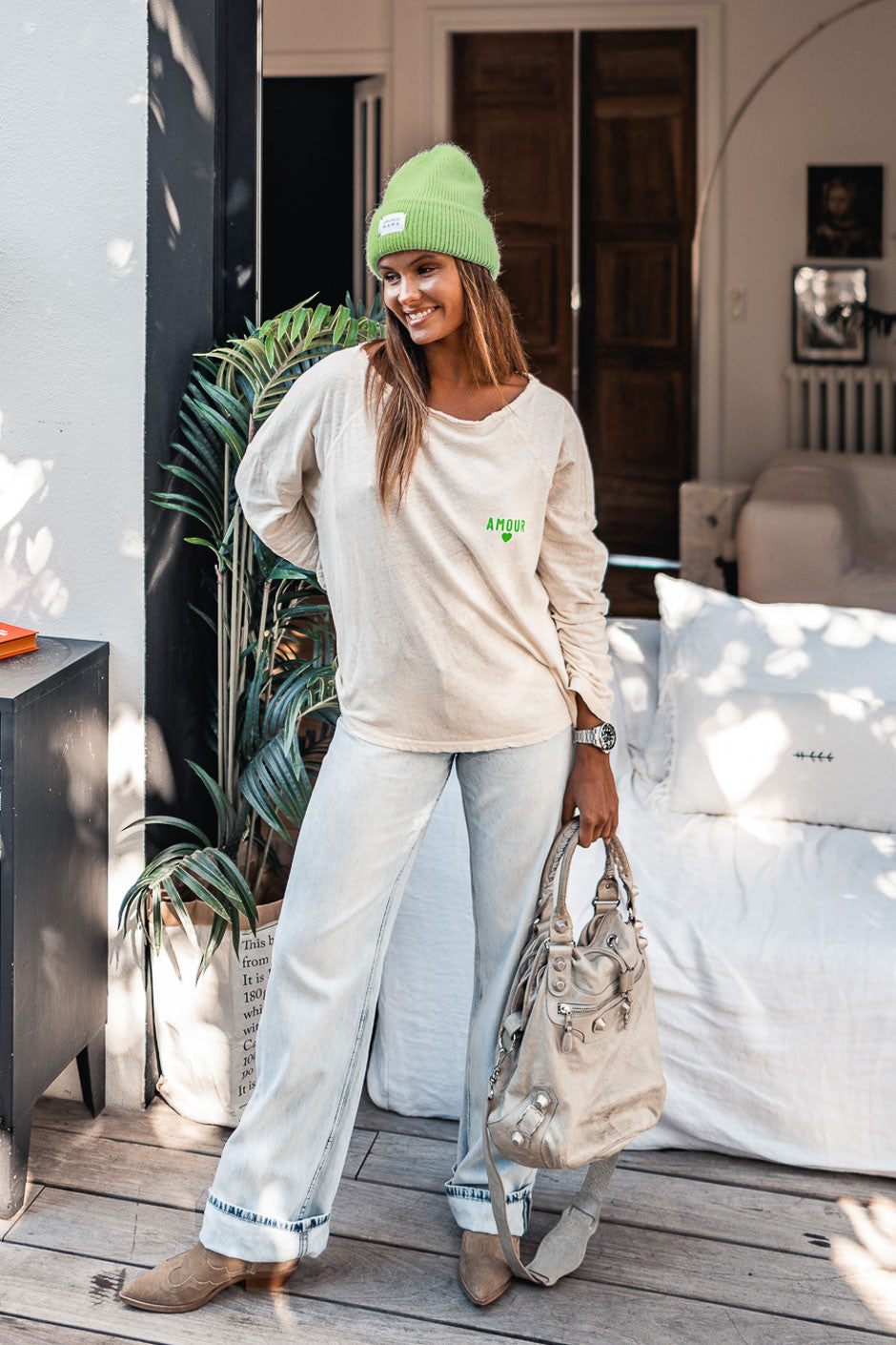 T-shirt Banditas Miller ecru