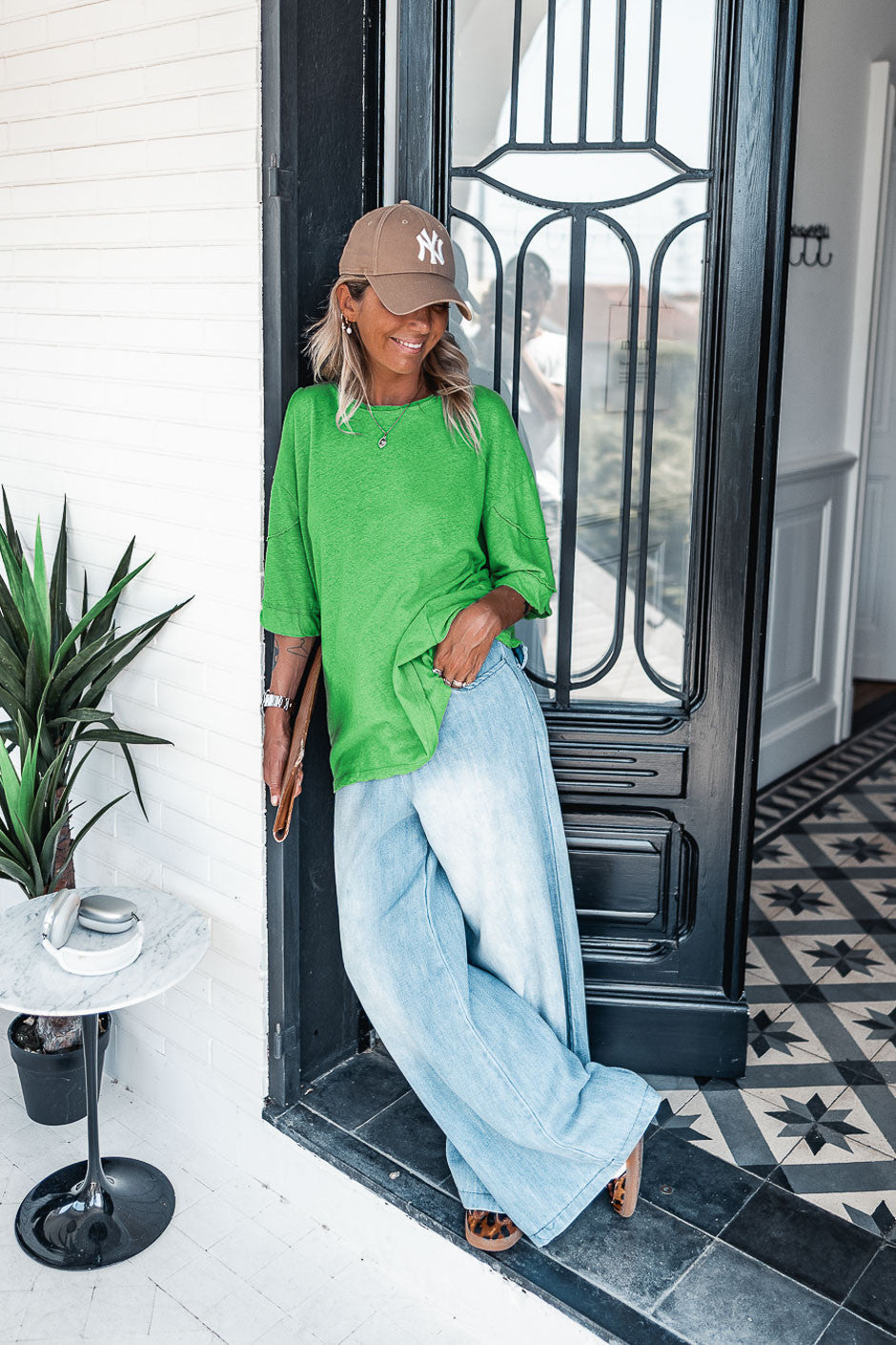 T-shirt Banditas Pavese vert