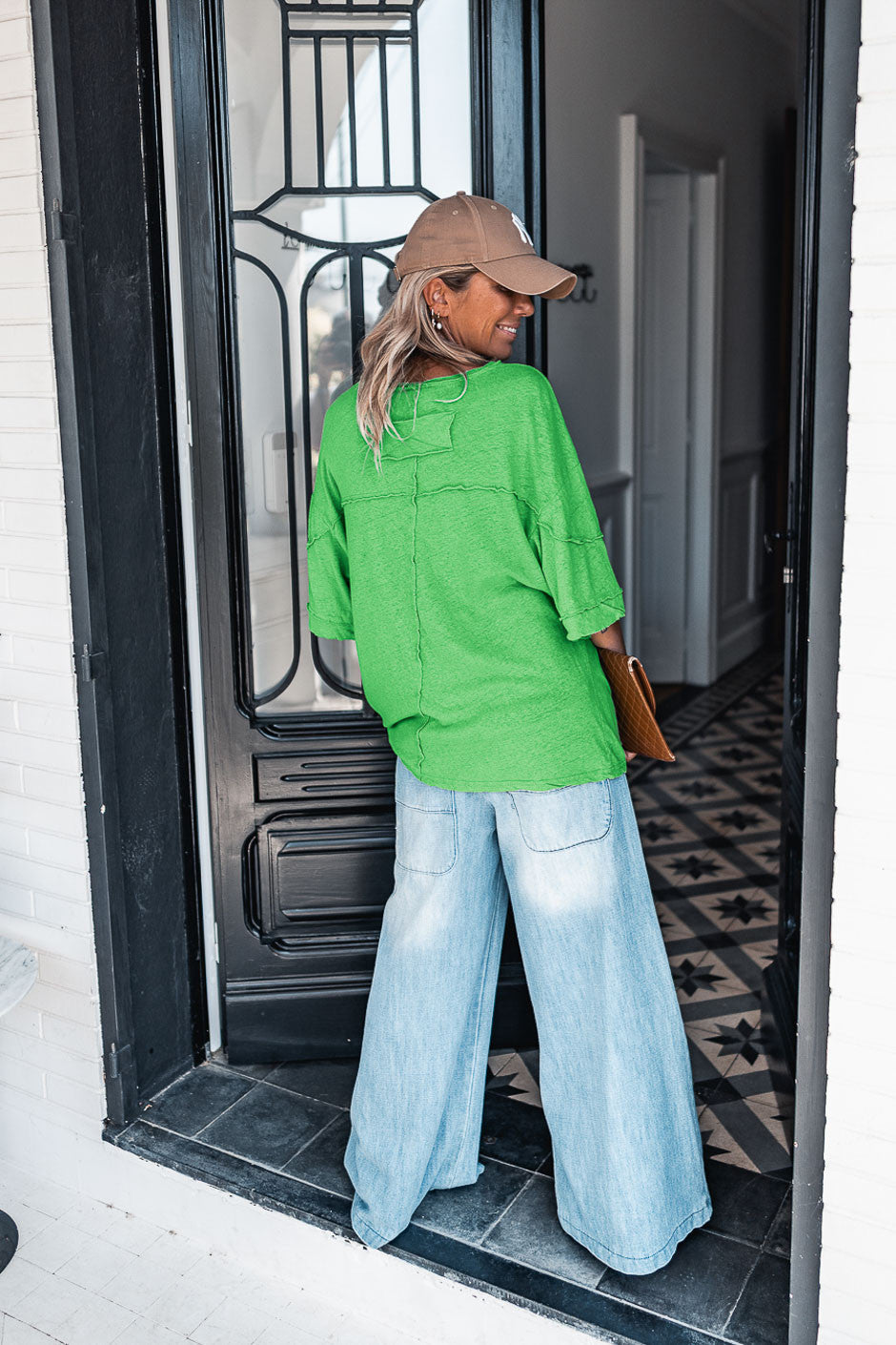 T-shirt Banditas Pavese vert