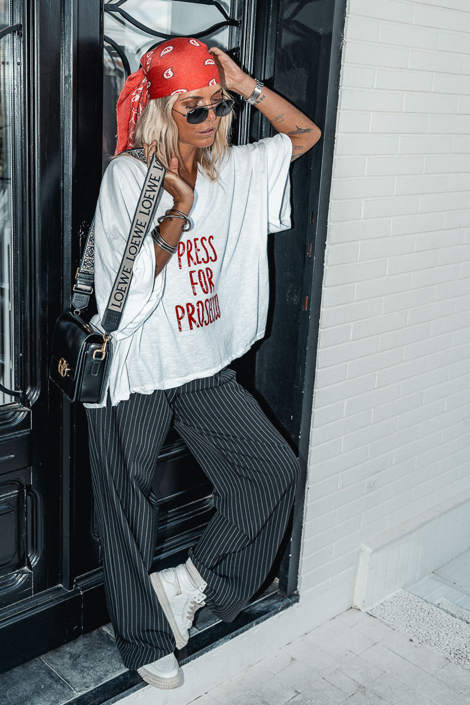 T-shirt Banditas Wirra blanc