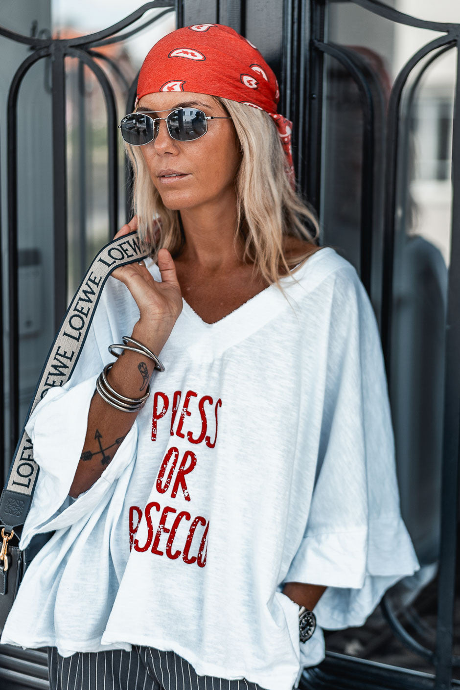 T-shirt Banditas Wirra blanc