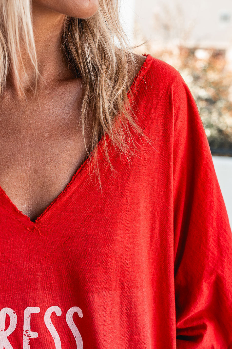 T-shirt Banditas Wirra rouge