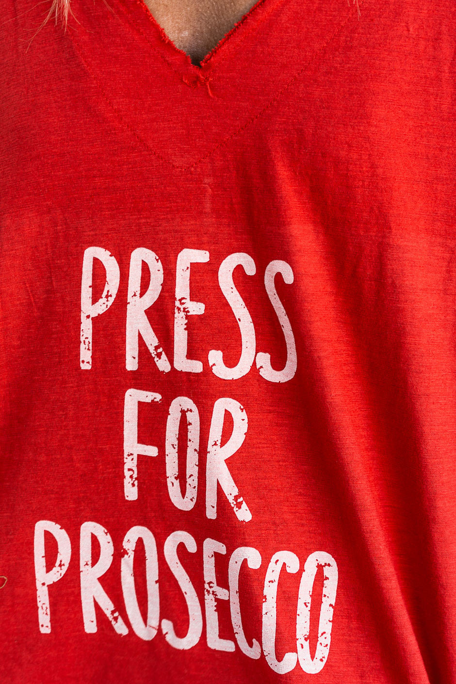 T-shirt Banditas Wirra rouge