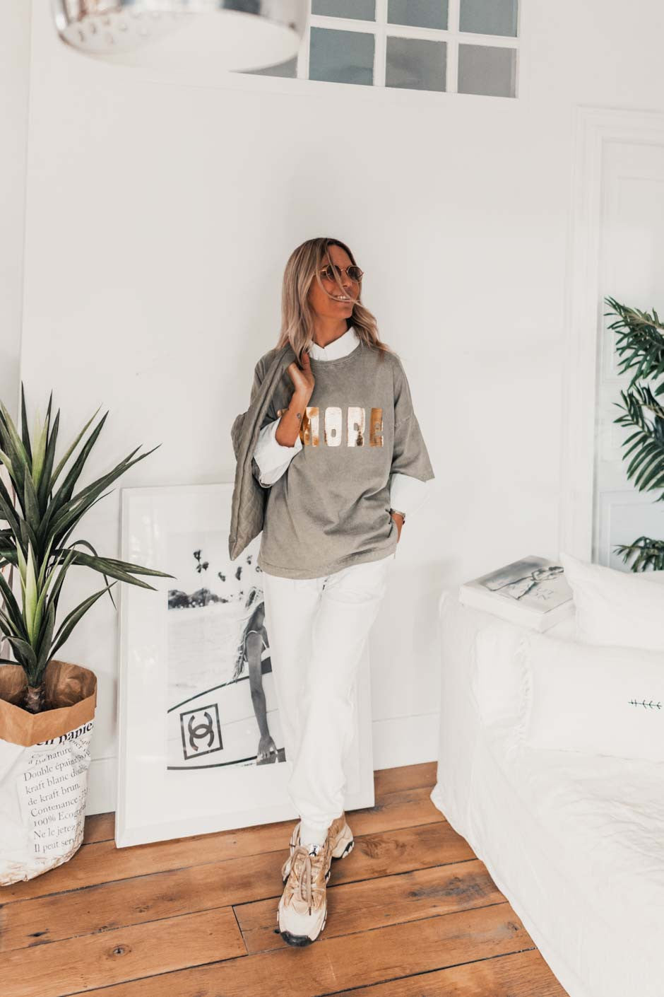 T-shirt Banditas Zoey vert