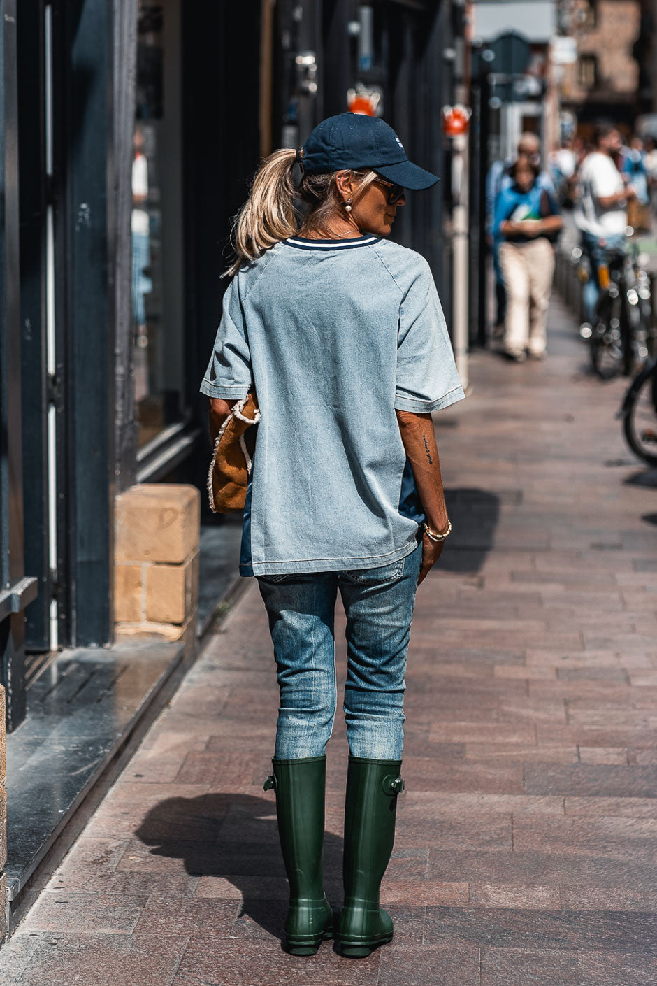 T-shirt Brewers denim