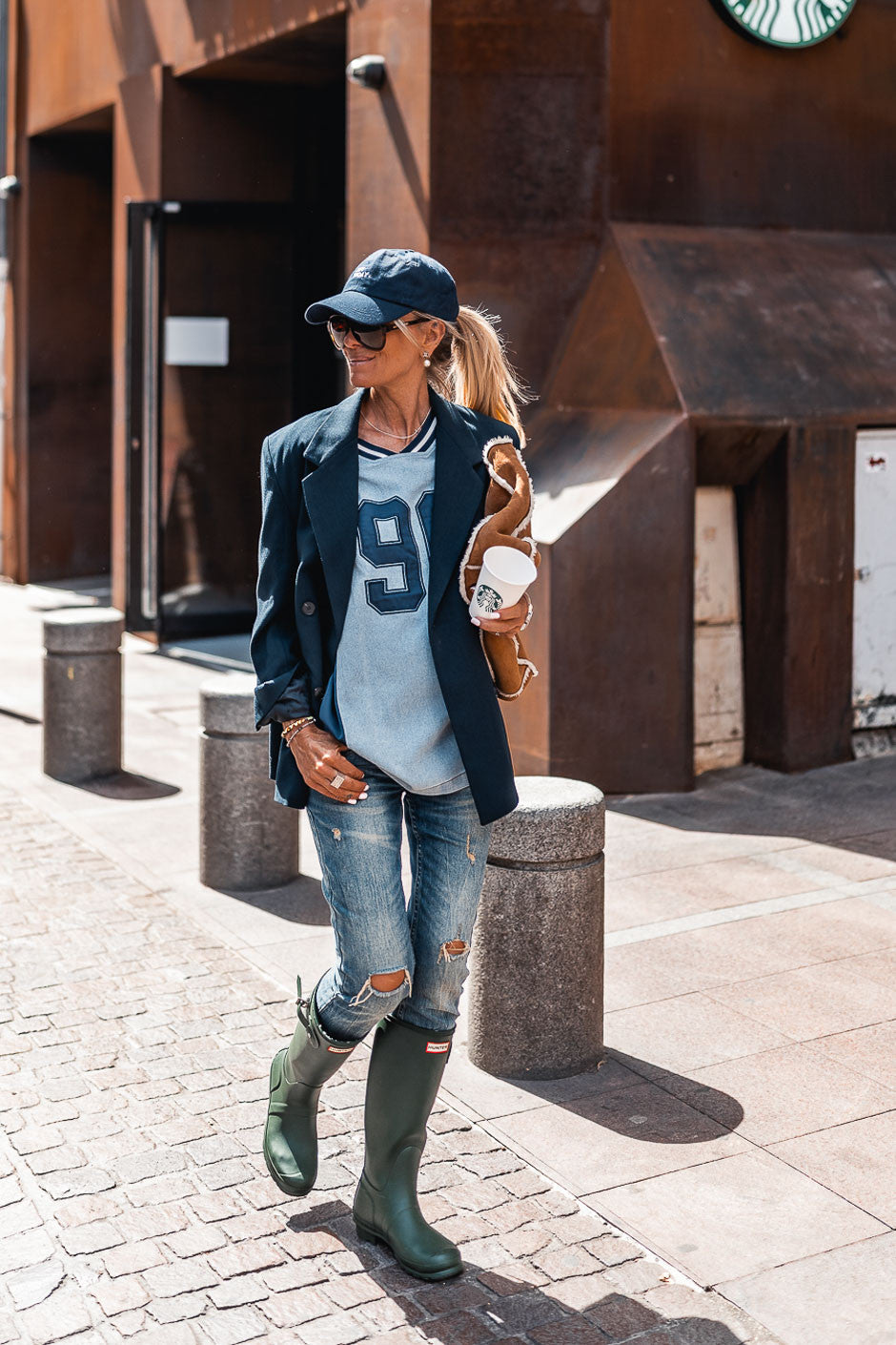 T-shirt Brewers denim