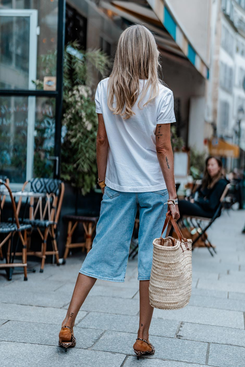 T-shirt Grungemama Baby blanc/rouge