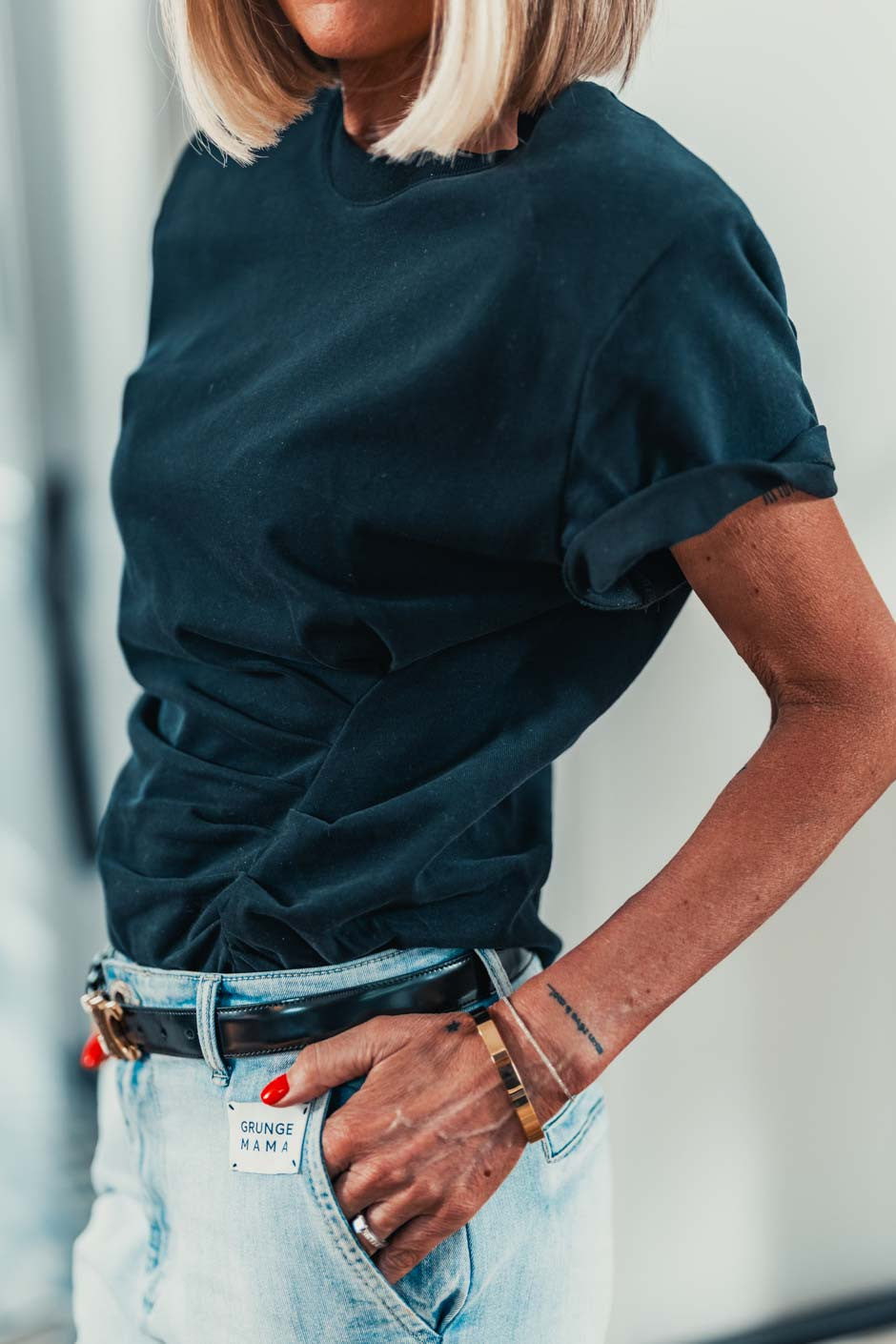 T-shirt Grungemama Cassio noir