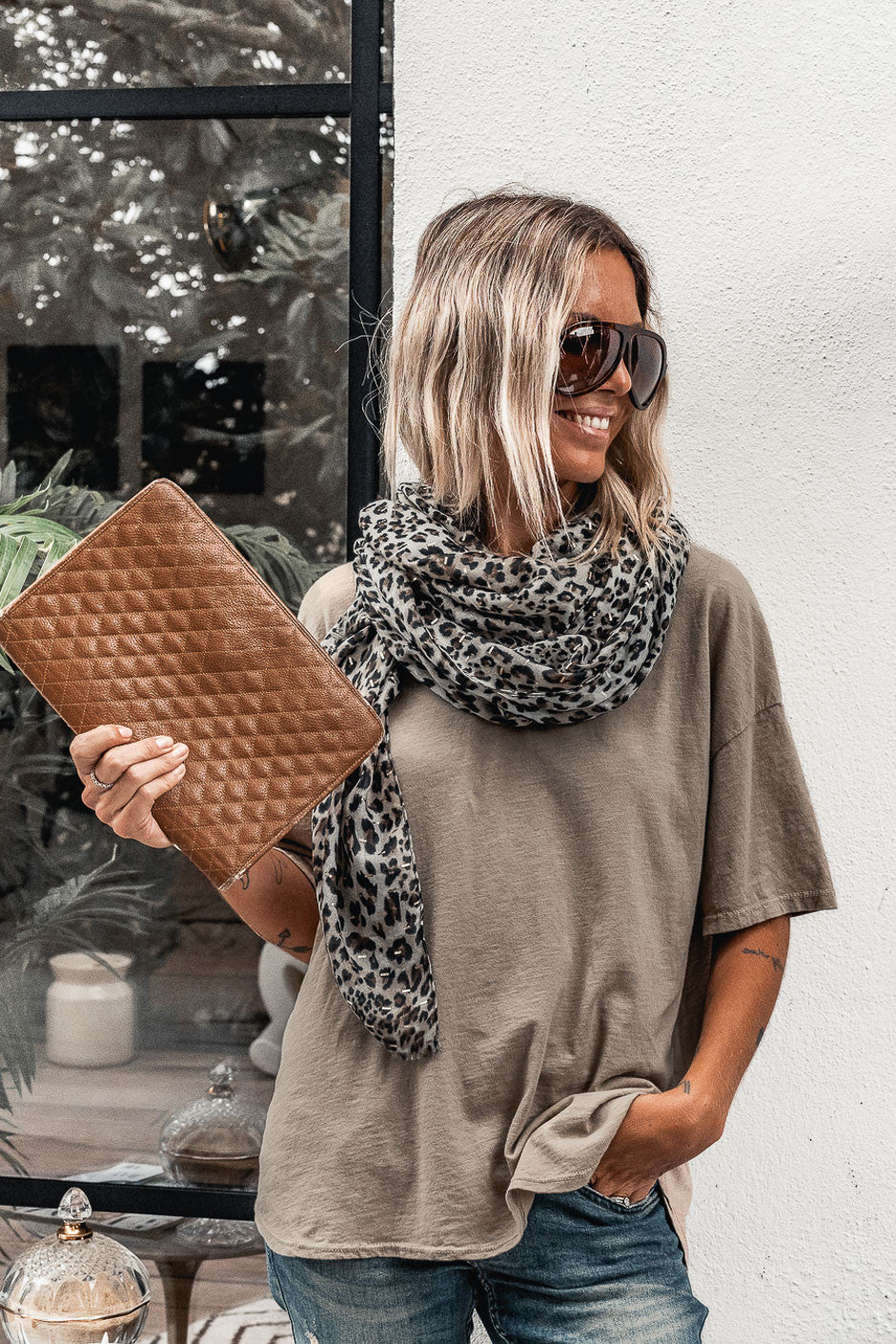 T-Shirt Grungemama Derek tabac