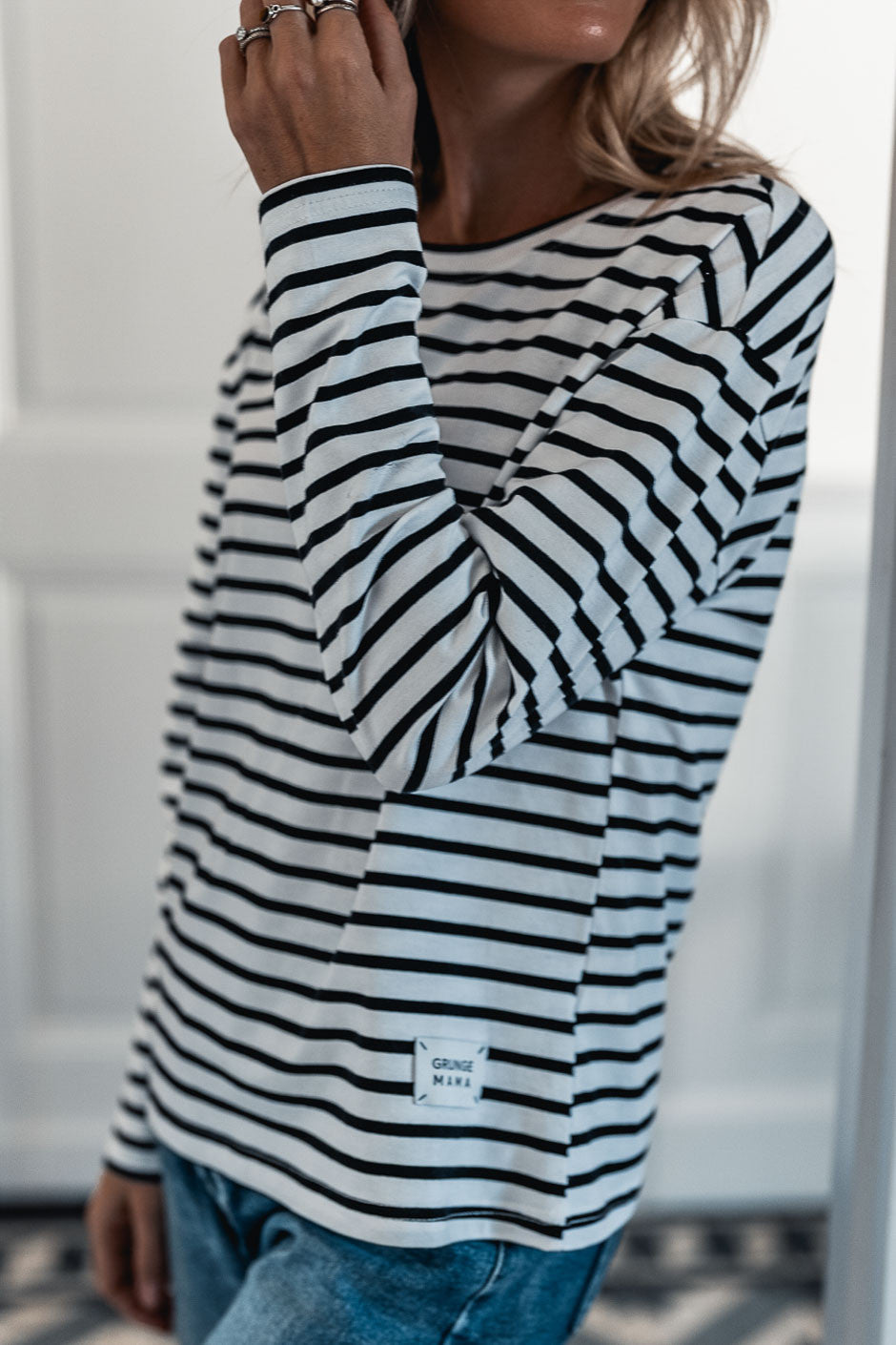 T-shirt Grungemama Doe raye