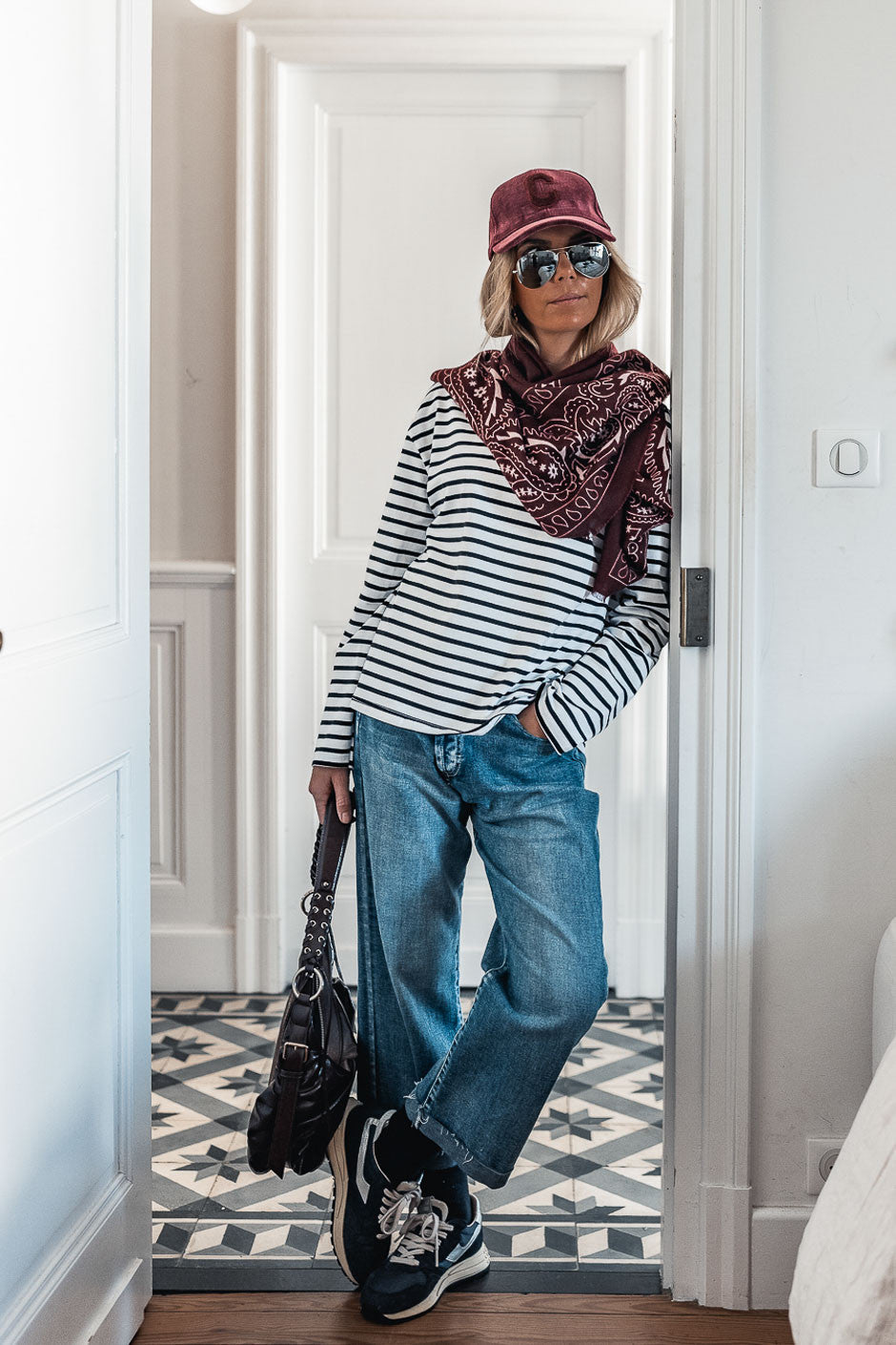 T-shirt Grungemama Doe raye