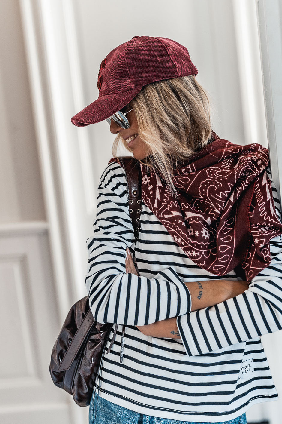 T-shirt Grungemama Doe raye