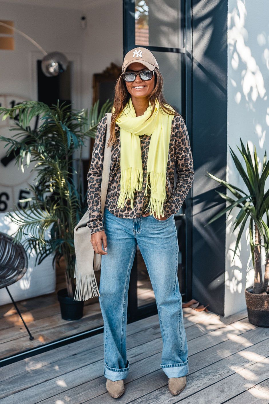 T-Shirt Grungemama Ida leopard