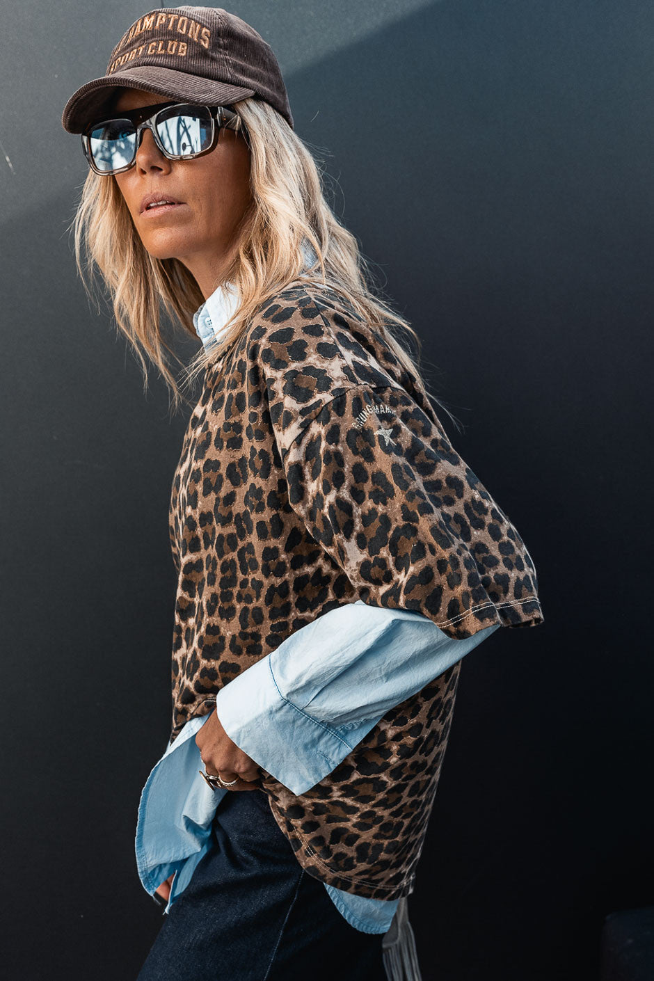 T-shirt Grungemama Idaho leopard