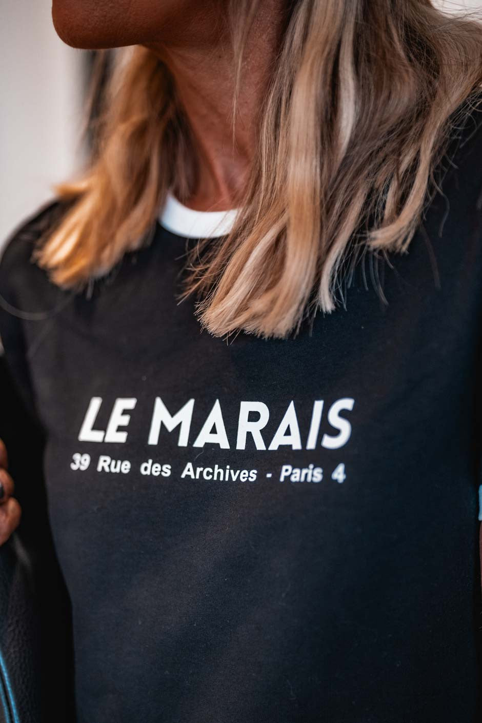 T-Shirt Grungemama Le Marais noir