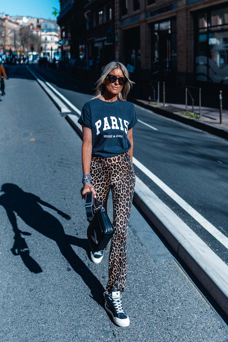 T-shirt Grungemama Paris anthracite