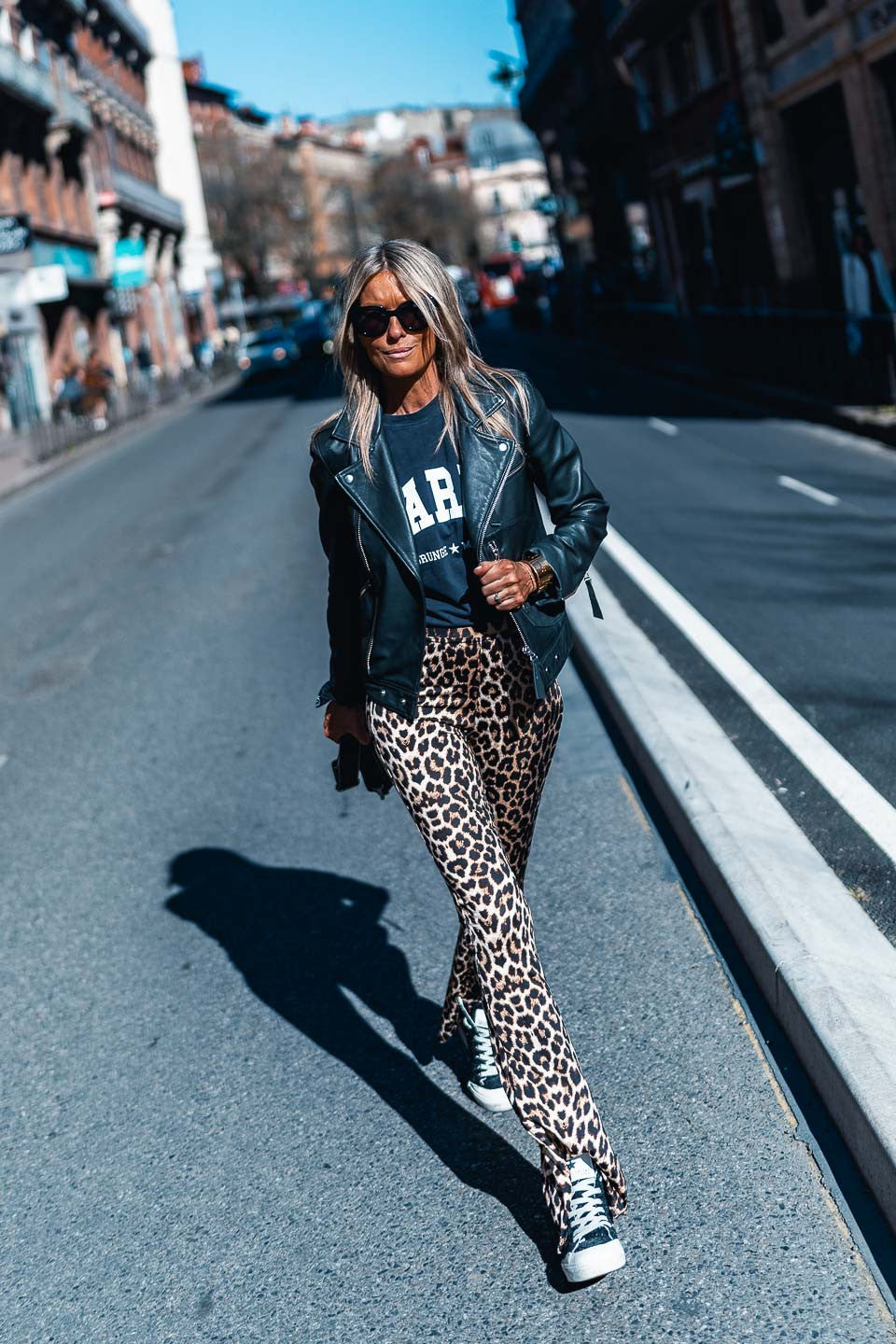 T-shirt Grungemama Paris anthracite