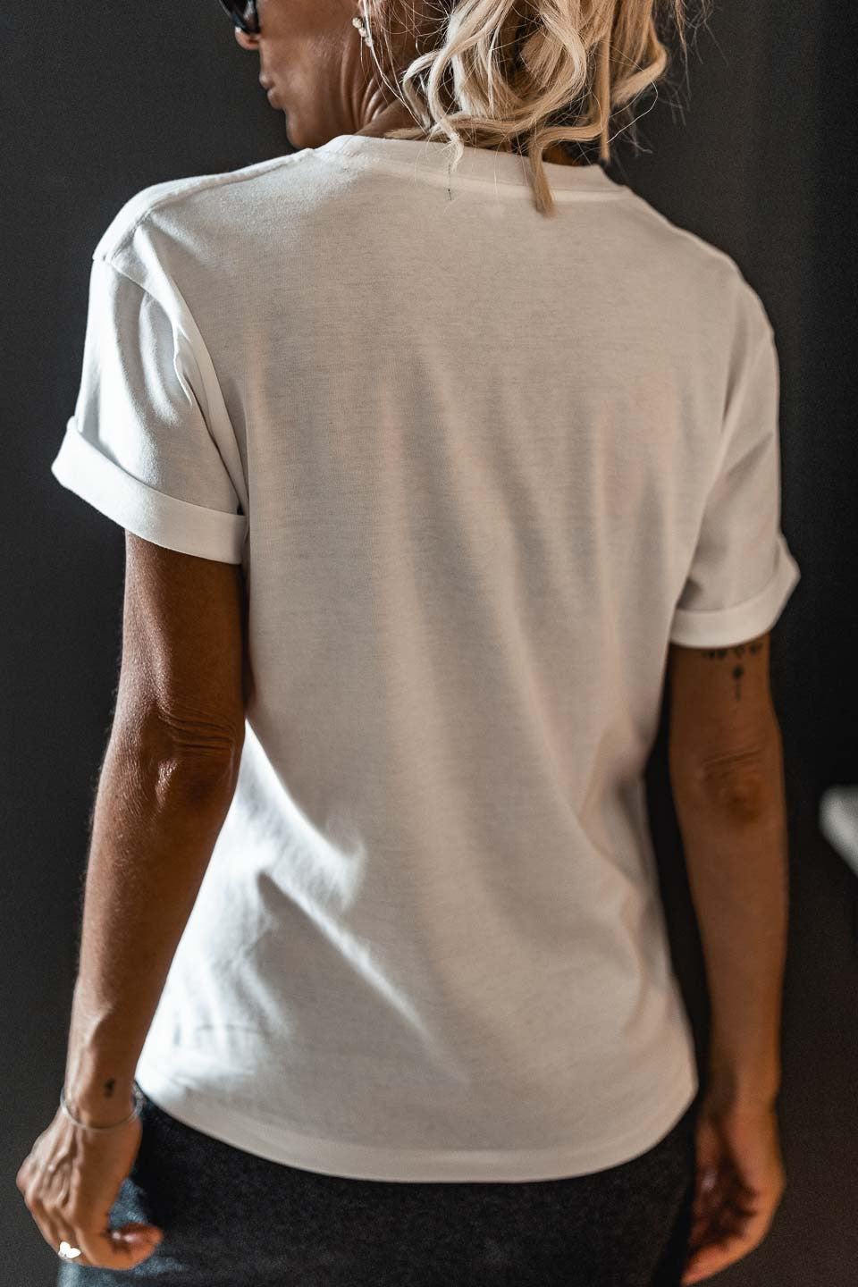 T-shirt Grungemama Paris blanc