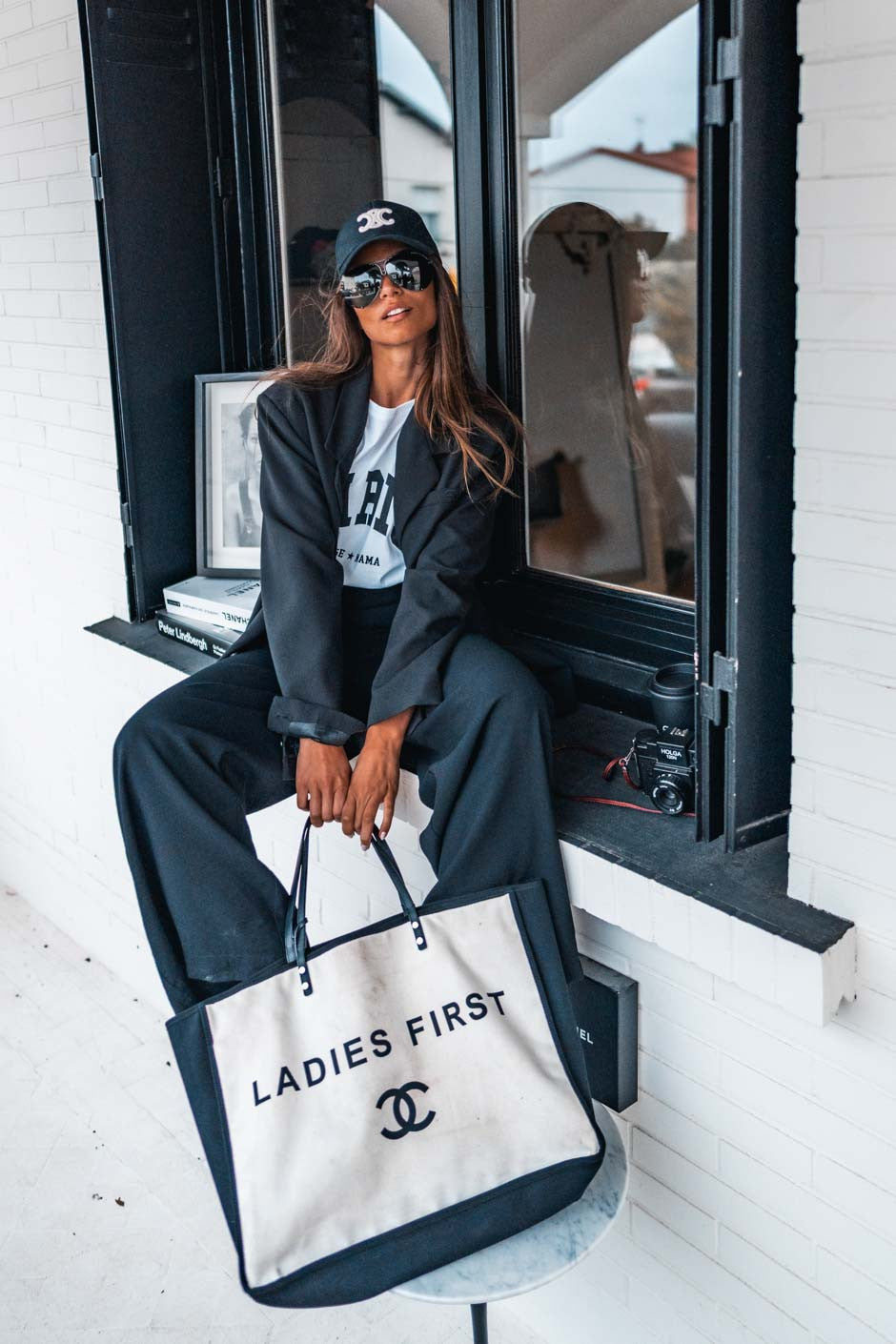 T-shirt Grungemama Paris blanc