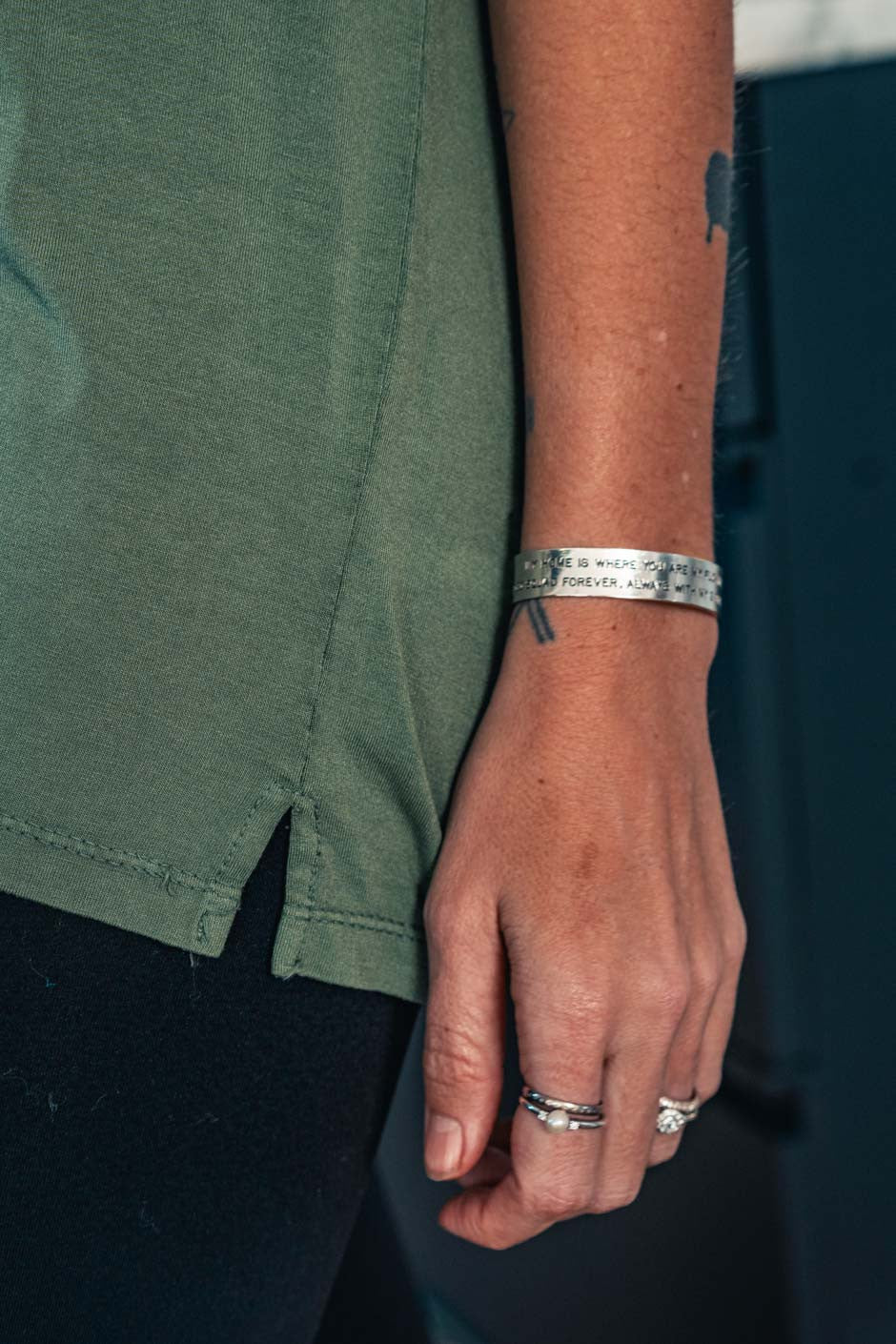 T-shirt Grungemama Pierce kaki