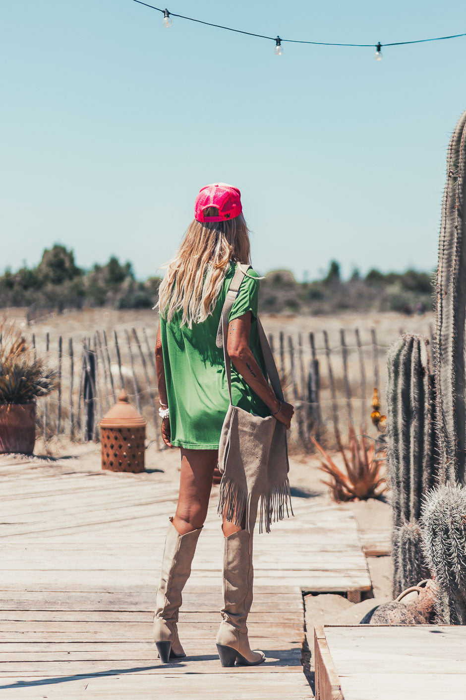 T-shirt Grungemama Pierce vert