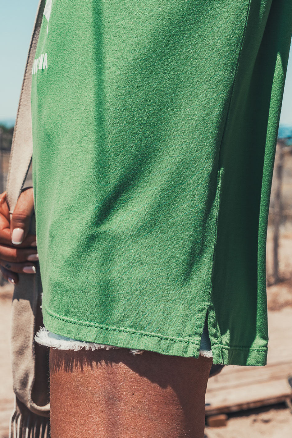 T-shirt Grungemama Pierce vert