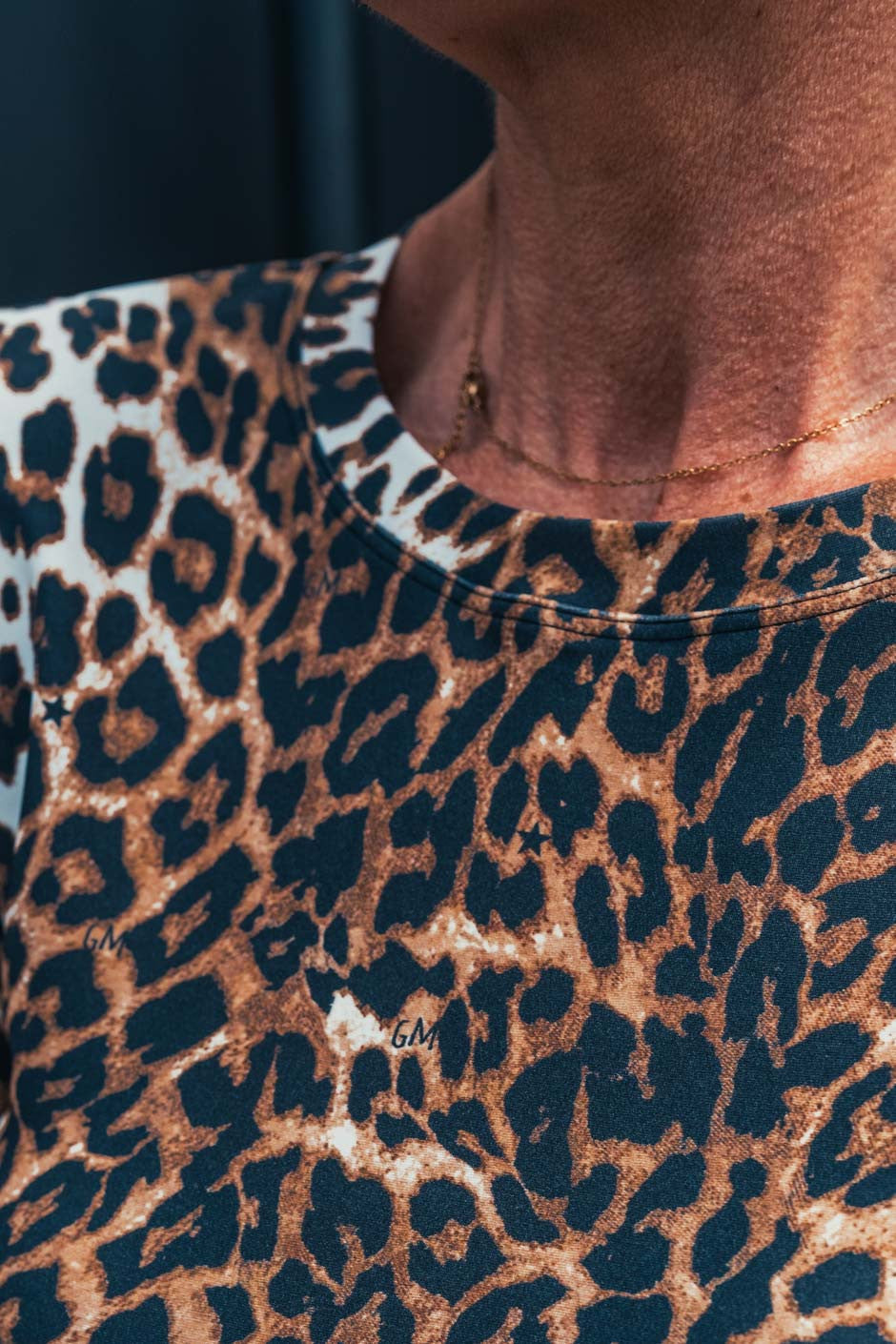 T-shirt Grungemama Scoty leopard