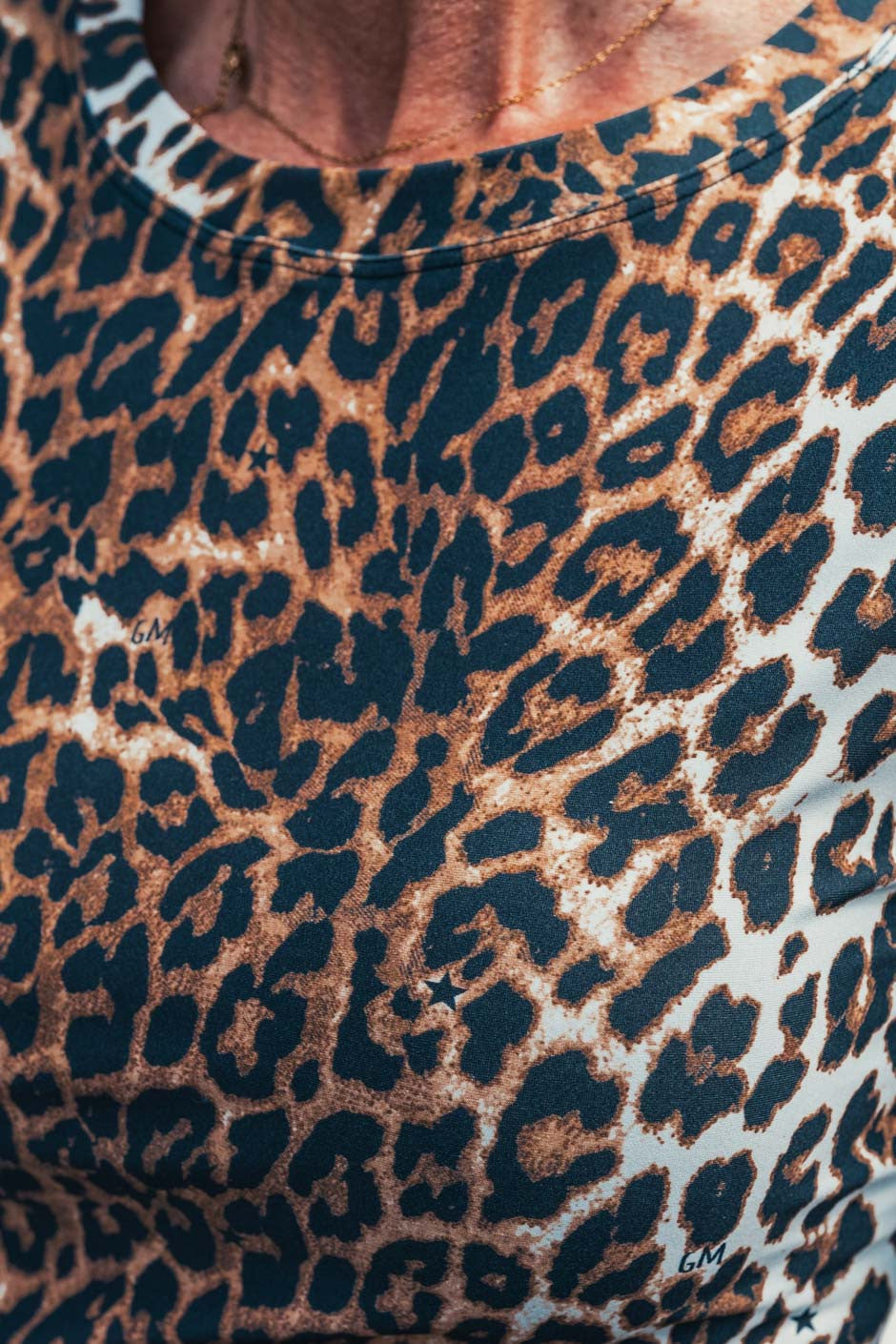 T-shirt Grungemama Scoty leopard