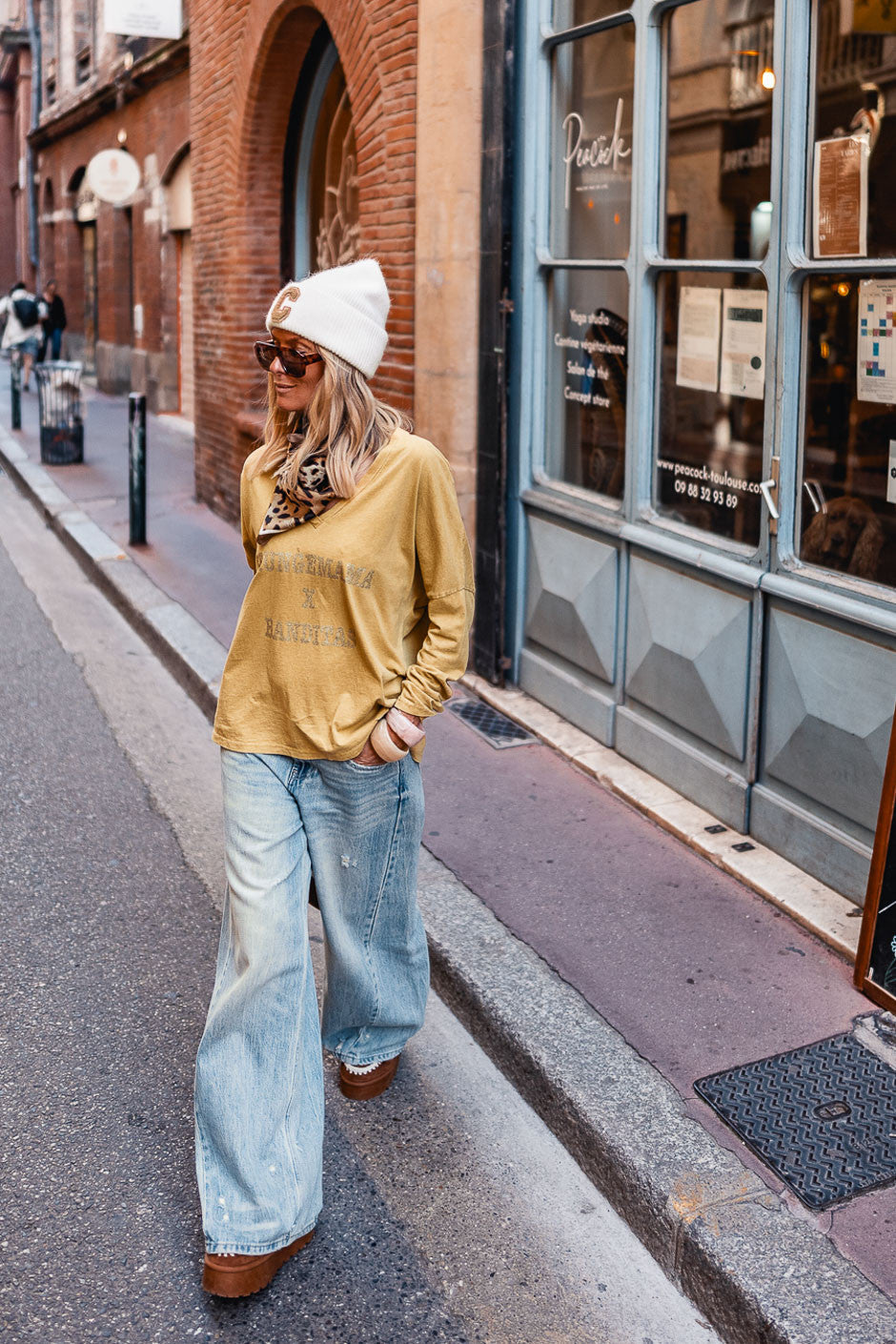 T-shirt Grungemama X Banditas moutarde