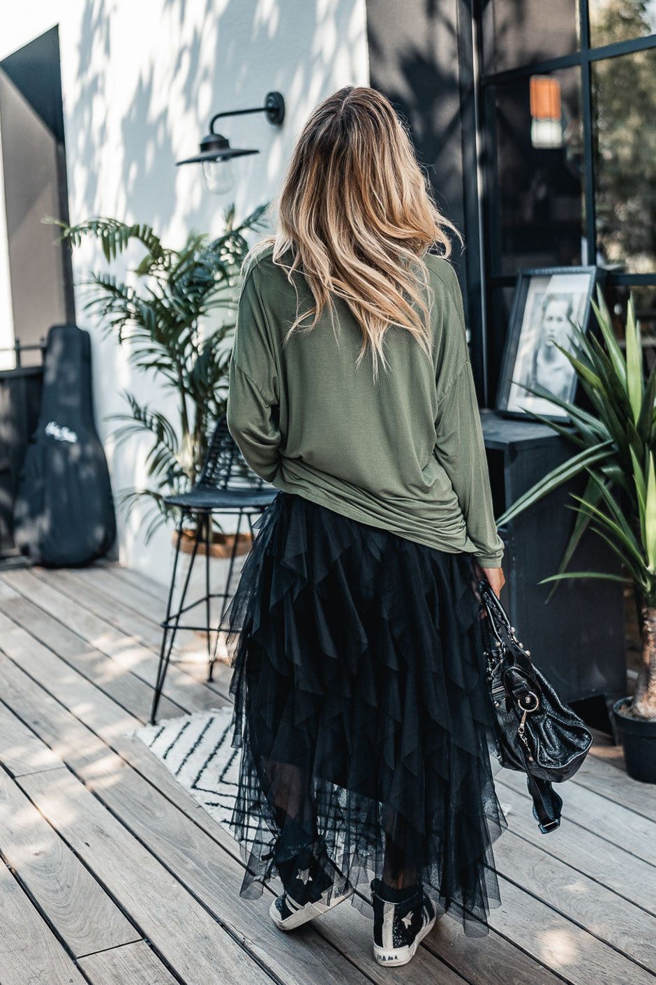 T-shirt Grungemama Zephir kaki