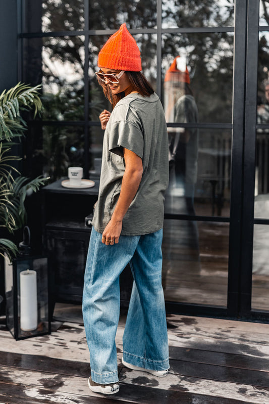 T SHIRT ILARIA KAKI
