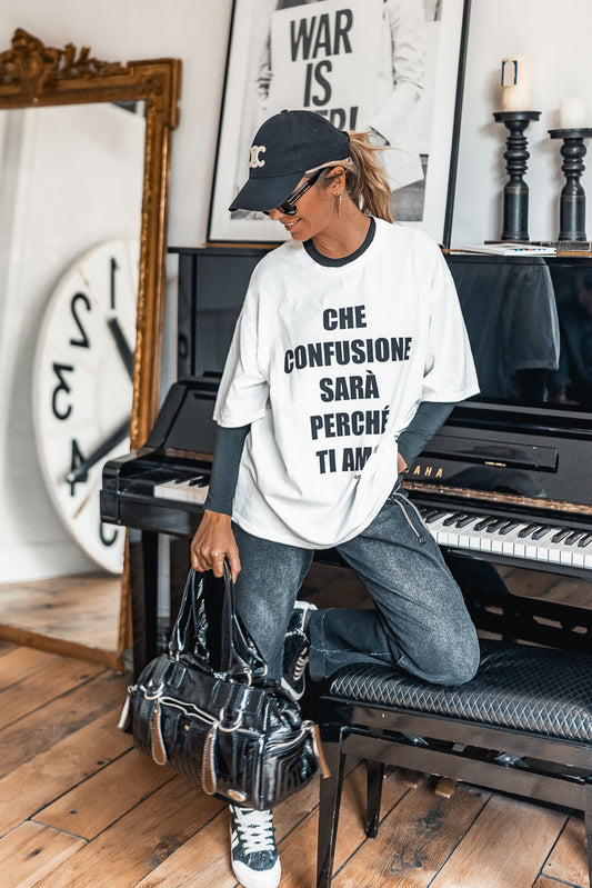 T-SHIRT GRUNGEMAMA TI AMO