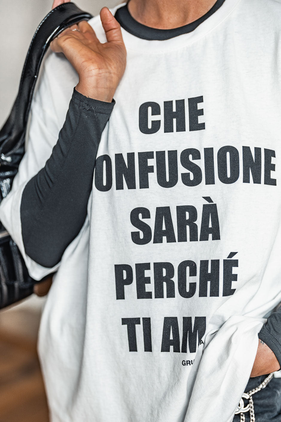T-SHIRT GRUNGEMAMA TI AMO