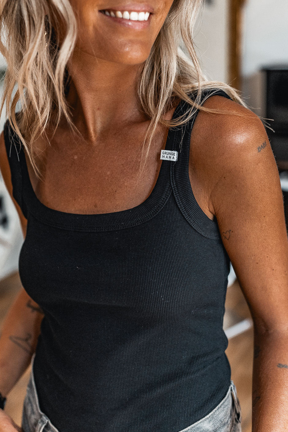 Top Grungemama Biboy noir