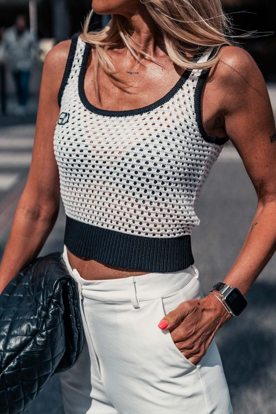 Top Grungemama Canadel noir