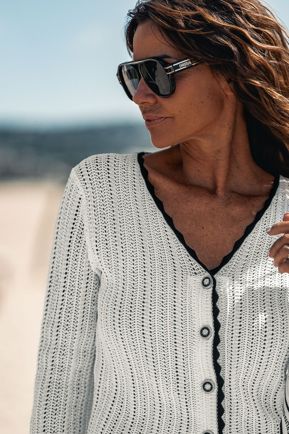 Top Grungemama Dayla blanc