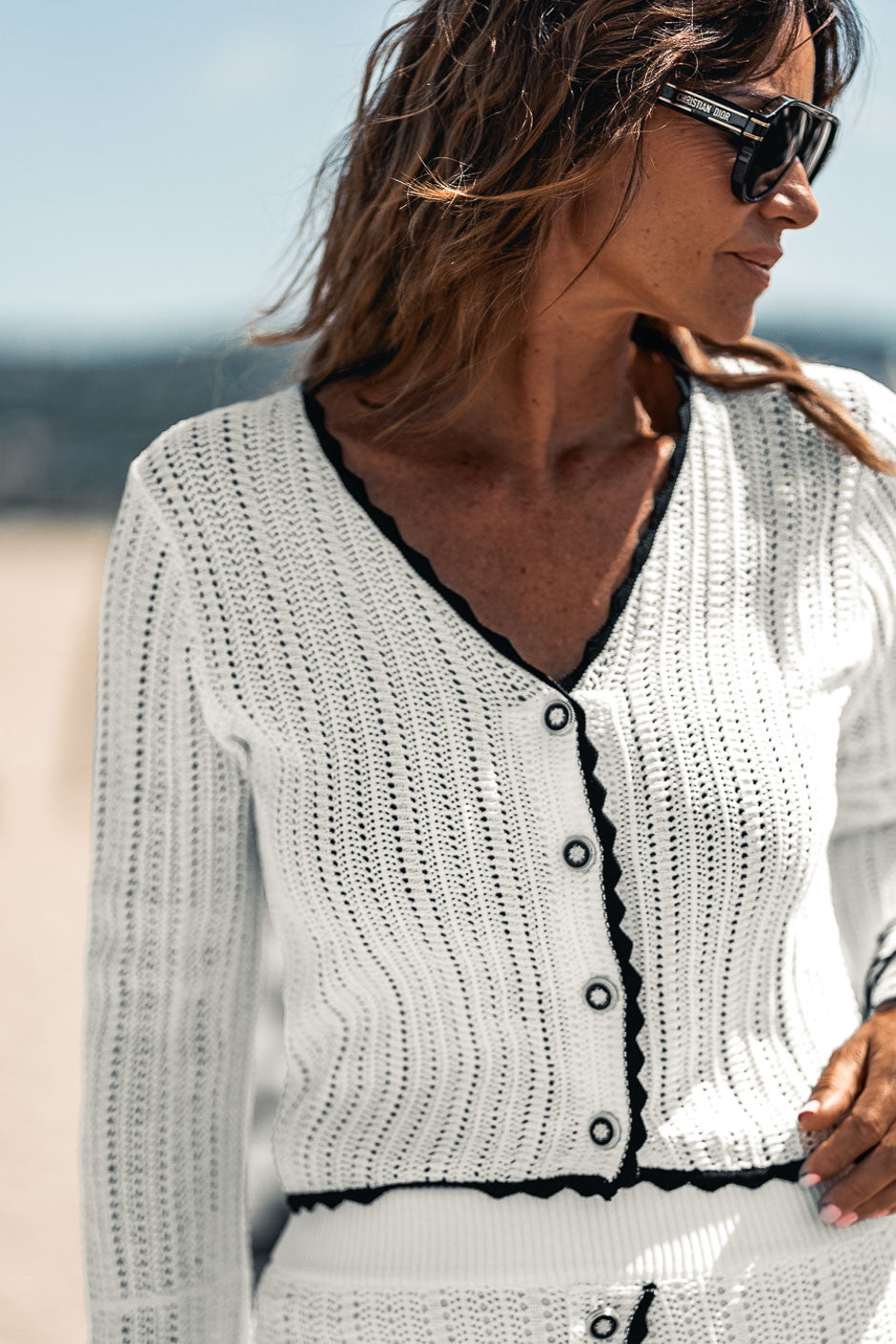 Top Grungemama Dayla blanc