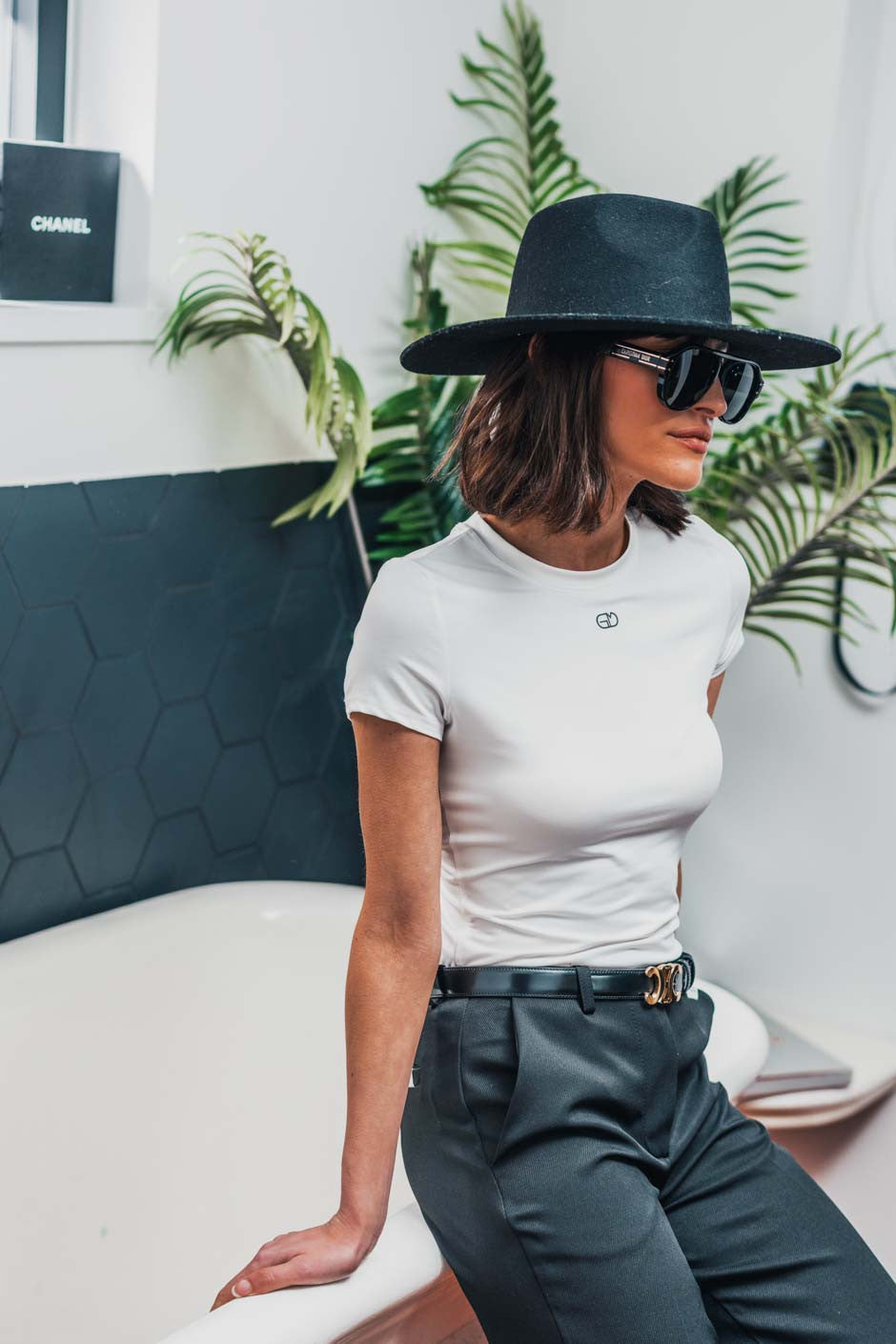 Top Grungemama Deep blanc