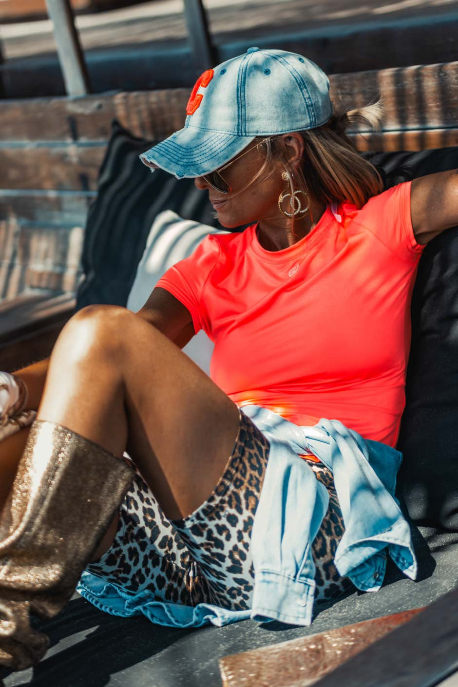 Top Grungemama Deep orange