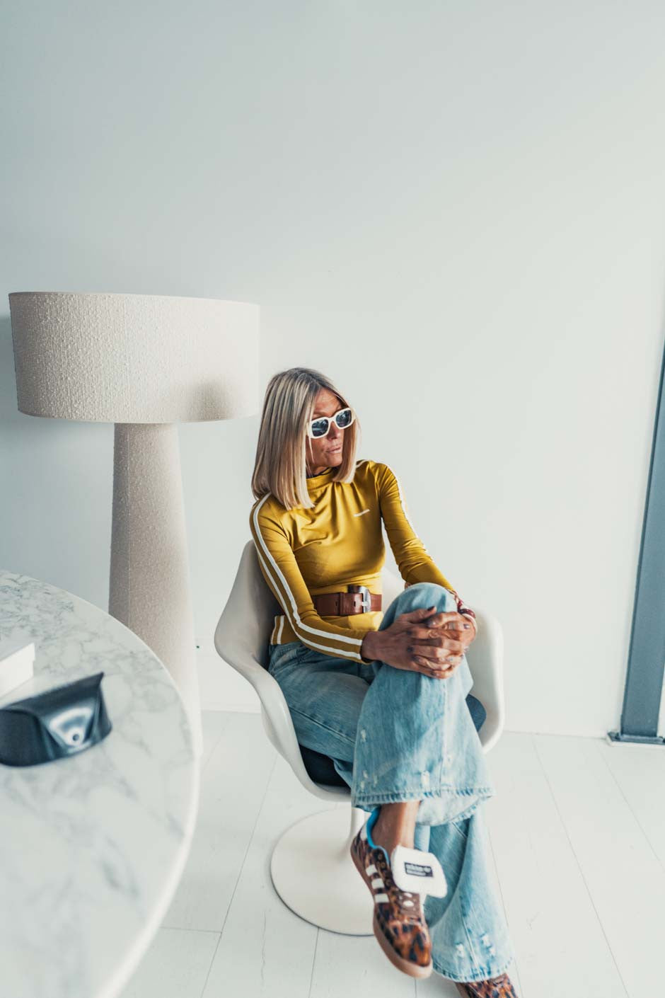 Top Grungemama Deepy moutarde