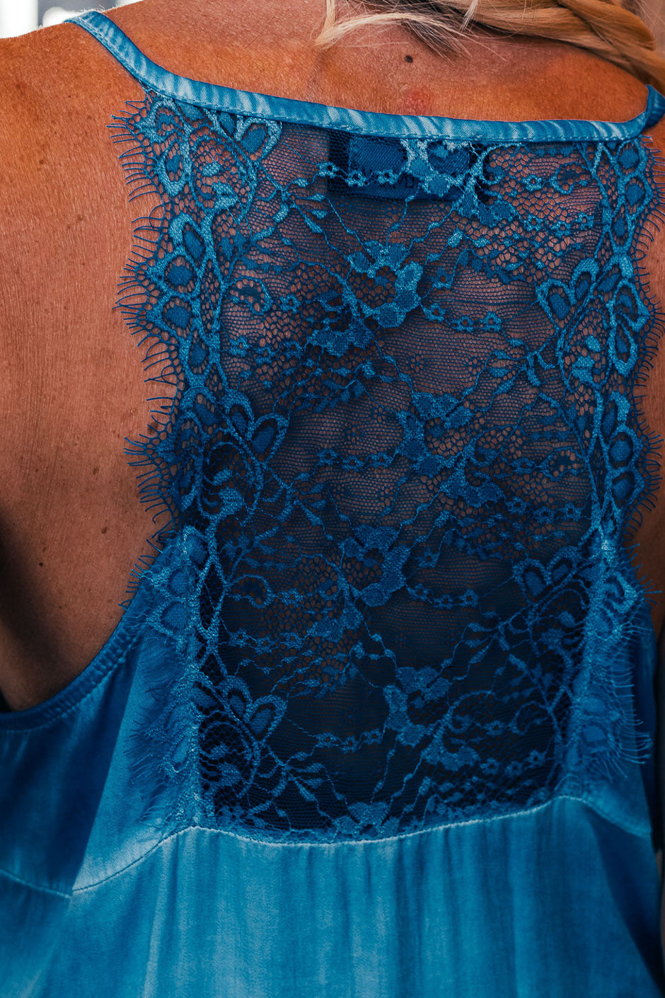 Top Grungemama Kate bleu