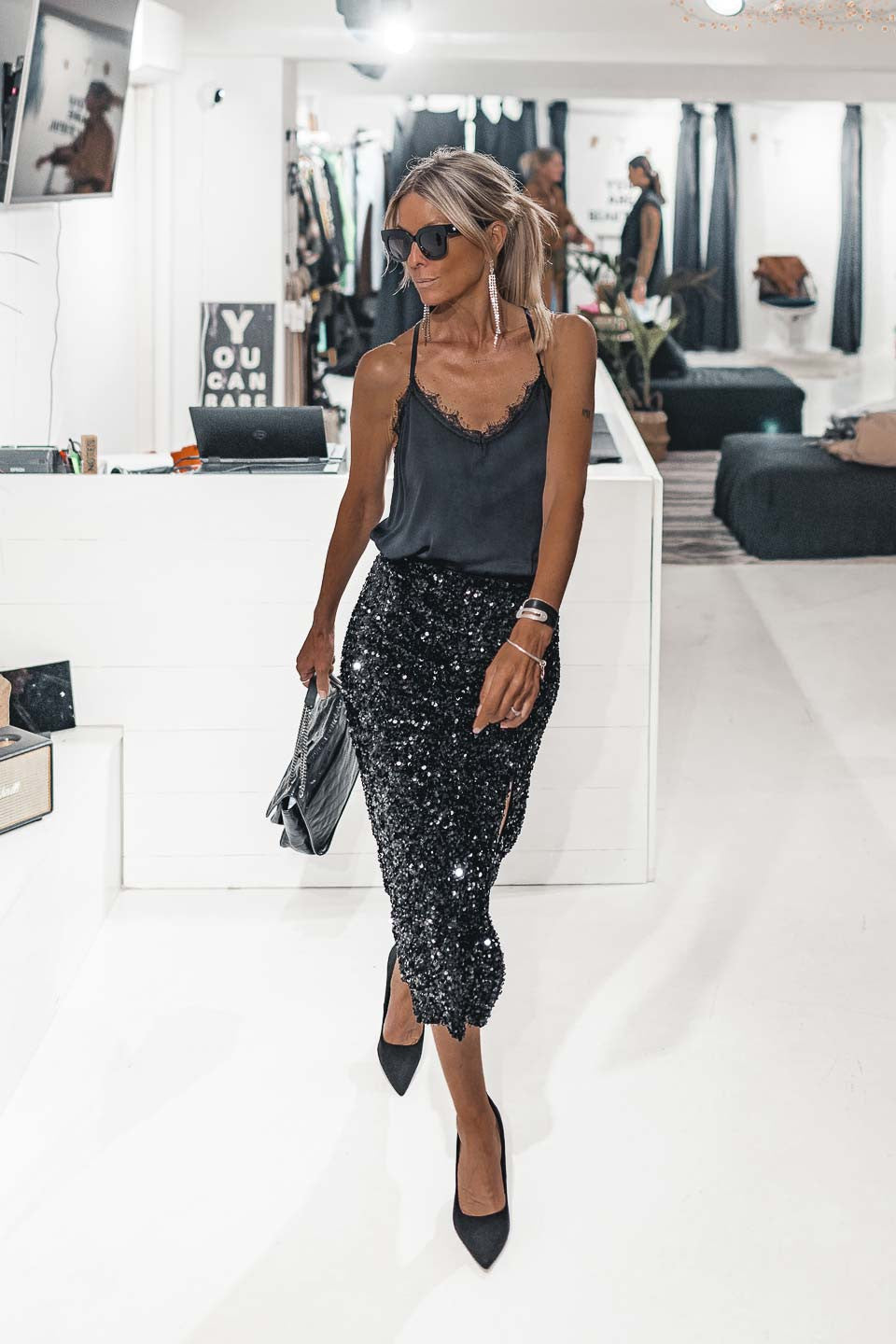 Top Grungemama Kate noir