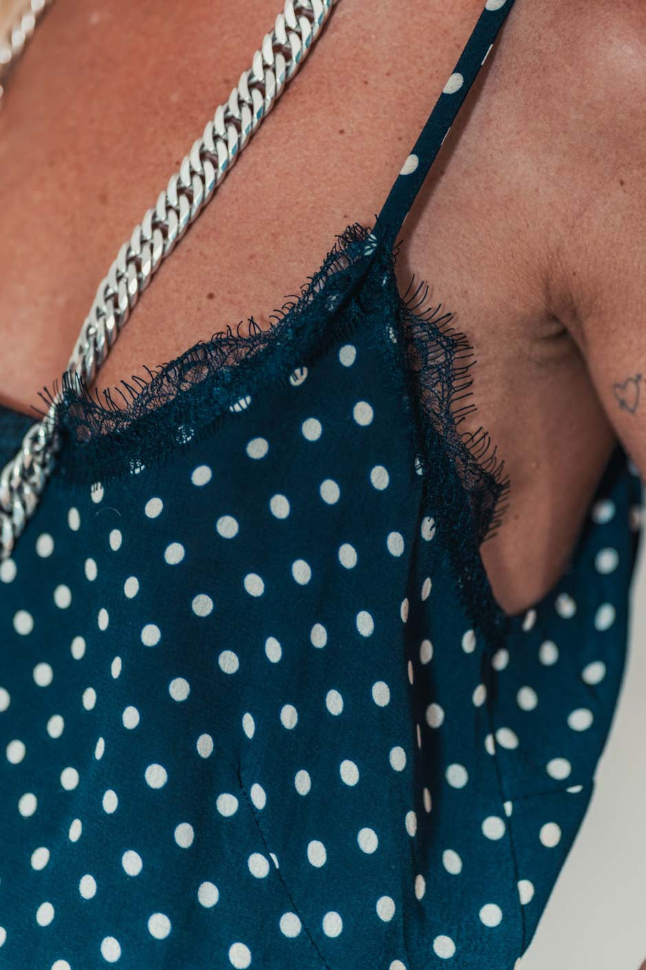 Top Grungemama Kate pois noir