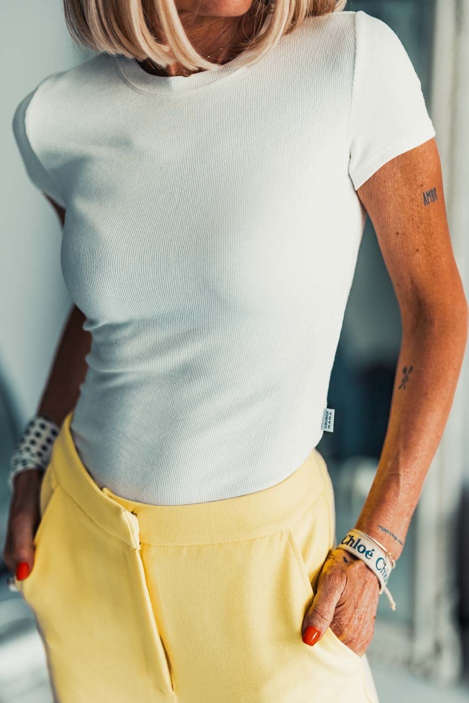 Top Grungemama New belleme blanc