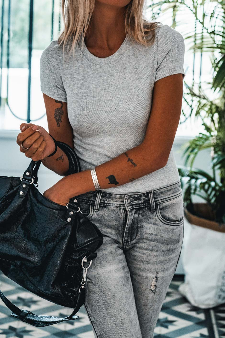 Top Grungemama New Belleme gris