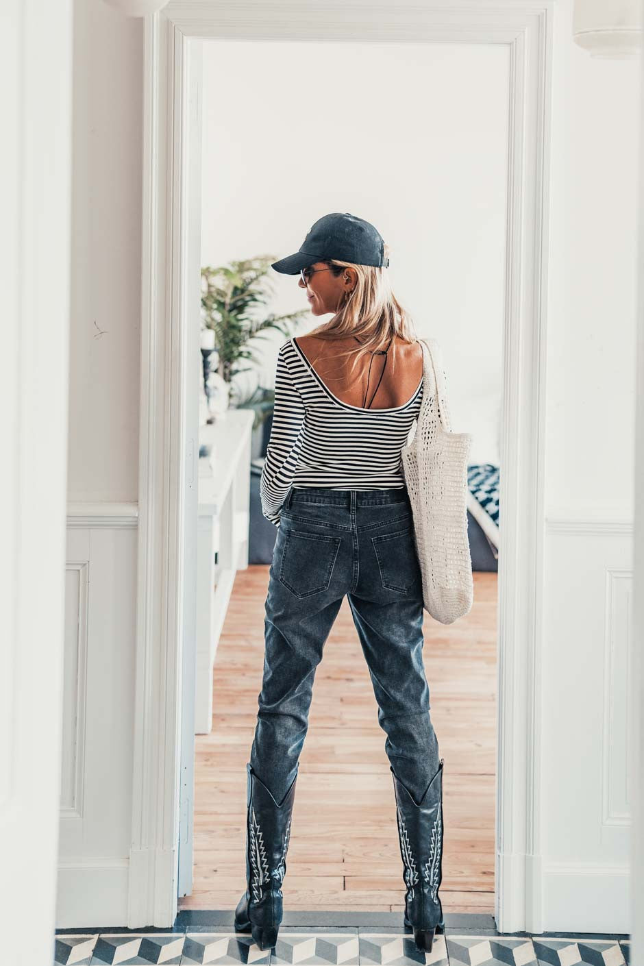 Top Grungemama Shaï rayé