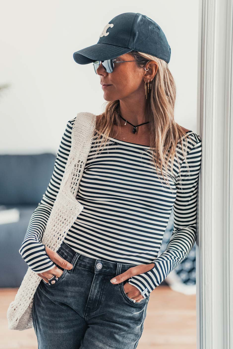 Top Grungemama Shaï rayé